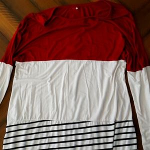 Striped long sleeve shirt